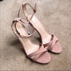 Lulu's Shoes - LuLus Blush Pink Lucite Heels Lulu's Shoes - LuLus Blush Pink Lucite Heels
